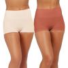 SPANX SPANXshape Everyday Shaping Boyshort – Comfortable Core Control Shapewear Underwear – Invisible Under Clothes – No-Show-Soft Nude-Sedona-M