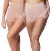 SPANX SPANXshape ExtraOrdinary Boyshort – Sculpting Compression – Women’s Shapewear Underwear – Recycled Nylon Fabric Blend-Toasted Oatmeal-Vintage Rose-M