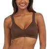 SPANX SPANXsmooth Bra-Llelujah! Lightly Lined Bralette – Wire-Free – Comfortable Support – Wireless Bra – Dig-Free Straps(Chestnut Brown)