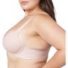 SPANXsmooth Bra-Llelujah! Lightly Lined Full Coverage – T-Shirt Bra – Front Closure – Hosiery Back – Smart Stretch Straps – Vintage Rose – 36B