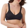 SPANXsmooth Bra-Llelujah! Unlined Bralette – Comfortable Support – Wire-Free Bra – Hosiery Back Smoothing – Dig-Free Straps(Very Black)