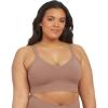 SPANXsmooth EcoCare Seamless Shaping Longline Bralette – Comfortable Everyday Bralette – Women’s Bra with No Underwire(Cafe Au Lait)