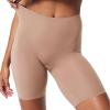 SPANXsmooth Fit-To-You Mid-Thigh Shorts – One Size Fits All – Tummy Control Shorts – Anti-Chafe – Lightweight Shapewear(Cafe Au Lait)