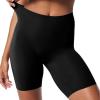 SPANXsmooth Fit-To-You Mid-Thigh Shorts – One Size Fits All – Tummy Control Shorts – Anti-Chafe – Lightweight Shapewear(Very Black)