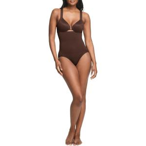SPANX ASSETS High-Waist Brief – Seamless Ultra-Firm Shapewear Underwear with Tummy Control, Comfortable & Breathable(Chestnut Brown)