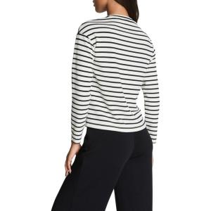 SPANX AirEssentials Relaxed Long Sleeve Top(Pier Stripe)