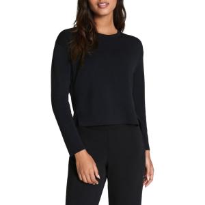 SPANX AirEssentials Relaxed Long Sleeve Top(Very Black)