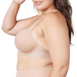 SPANX Bra-Llelujah Lightly Lined Racerback Bra – Full Coverage Comfort Bra – Everyday T-Shirt Bra – Front Closure Bra(Naked 2.0)