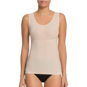 SPANX Invisible Shaping Tank Top – Smoothing Base Layer – Moisture-Wicking, All-Day Ease – Elastic-Free – Shaping Tank Top(Soft Nude)