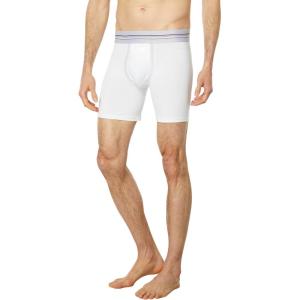 SPANX Men’s Sculpt Cotton Boxer Brief(Bright White)