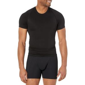 SPANX Men’s Ultra Sculpt Seamless Crew Neck(Classic Black)