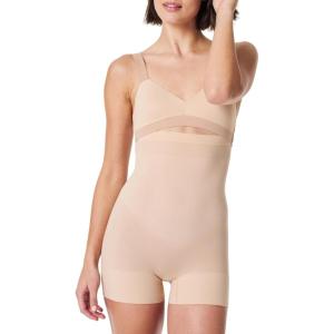 SPANX SPANXsculpt Seamless Power High-Waisted Shorty – For All Hemline Lengths – Core Control Shapewear – Seamless Underwear(Soft Nude)