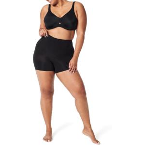 SPANX SPANXsculpt Seamless Power Shorty – For All Hemline Lengths – Lightweight Core Control Shapewear – Dig-Free Waistband(Very Black)