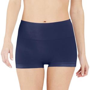 SPANX SPANXshape Everyday Shaping Boyshort – Comfortable Core Control Shapewear Underwear – Invisible Under Clothes – No-Show(Dark Sapphire)