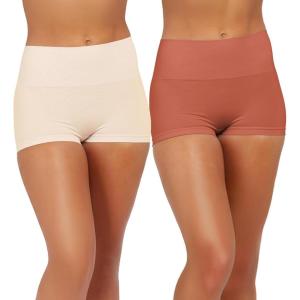 SPANX SPANXshape Everyday Shaping Boyshort – Comfortable Core Control Shapewear Underwear – Invisible Under Clothes – No-Show-Soft Nude-Sedona-M