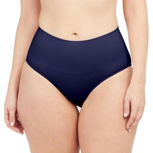 SPANX SPANXshape Everyday Shaping Brief – Core Control Shapewear Underwear – Invisible Under Clothes – Seamless Design(Timeless Navy)