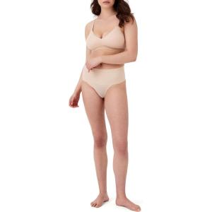 SPANX SPANXsupersmooth Undie-tectable Thong – Comfortable Core Control – Invisible Shapewear Thong – Women’s No Show Thong Underwear