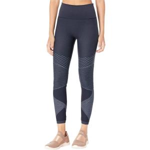 SPANX Seamless Leggings – Comfortable Athletic Wear – Core & Tummy Control for Shaping – Natural Waist Fit(Indigo Sky)