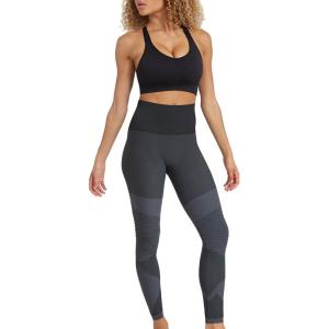 SPANX Seamless Leggings – Comfortable Athletic Wear – Core & Tummy Control for Shaping – Natural Waist Fit(Very Black)