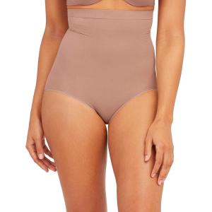 SPANX sculpt Seamless Power High-Waisted Brief – Lightweight All-Day Comfort – Core Control Shapewear –High-Waisted Underwear(Cafe Au Lait)