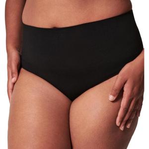 SPANXshape ExtraOrdinary Thong – Sculpting with Compression – Women’s Shapewear Underwear – Recycled Nylon Fabric Blend(Very Black)