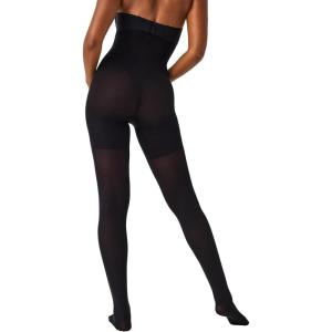 SPANXshape High-Waisted Mid-Thigh Tight-End Tights(Very Black)