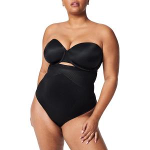 SPANXshape Invisible High-Waisted Thong(Very Black)