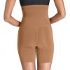 SPANX SPANXsculpt OnCore High-Waisted Mid-Thigh Short – Powerful Sculpting Shapwear for Women – Level 4 Compression – Core Control(Naked 3.0)