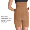 SPANX SPANXsculpt OnCore High-Waisted Mid-Thigh Short – Powerful Sculpting Shapwear for Women – Level 4 Compression – Core Control(Naked 3.0)