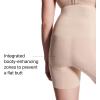 SPANX SPANXsculpt OnCore High-Waisted Mid-Thigh Short – Powerful Sculpting Shapwear for Women – Level 4 Compression – Core Control(Softnude)