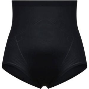 SPANX Invisible Shaping High-Waisted Brief with Printed Power Shaping Technology, Medium Support, Firm Compression (US, Alpha, Small, Regular, Regular, Very Black)