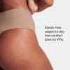 SPANX Supersmooth Undie-tectable Thong for Women, Invisible No-Show Thong Underwear with Comfortable Core Control(Cafe Au Lait)