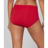 SPANX Supersmooth Undie-tectable Thong for Women, Invisible No-Show Thong Underwear with Comfortable Core Control(Red Pop)