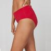 SPANX Supersmooth Undie-tectable Thong for Women, Invisible No-Show Thong Underwear with Comfortable Core Control(Red Pop)