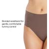 SPANX Supersmooth Undie-tectable Thong for Women, Invisible No-Show Thong Underwear with Comfortable Core Control(Umber Ash)