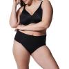 SPANX Supersmooth Undie-tectable Thong for Women, Invisible No-Show Thong Underwear with Comfortable Core Control(Very Black)