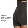SPANX sculpt OnCore High-Waisted Mid-Thigh Short – Powerful Sculpting Shapwear for Women – Level 4 Compression – Core Control(Very Black)