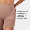 SPANX sculpt OnCore Mid-Thigh Short – Powerful Sculpting Body Shaper – Comfortable Shapewear for Women(Cafe Au Lait)