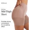 SPANX sculpt OnCore Mid-Thigh Short – Powerful Sculpting Body Shaper – Comfortable Shapewear for Women(Cafe Au Lait)