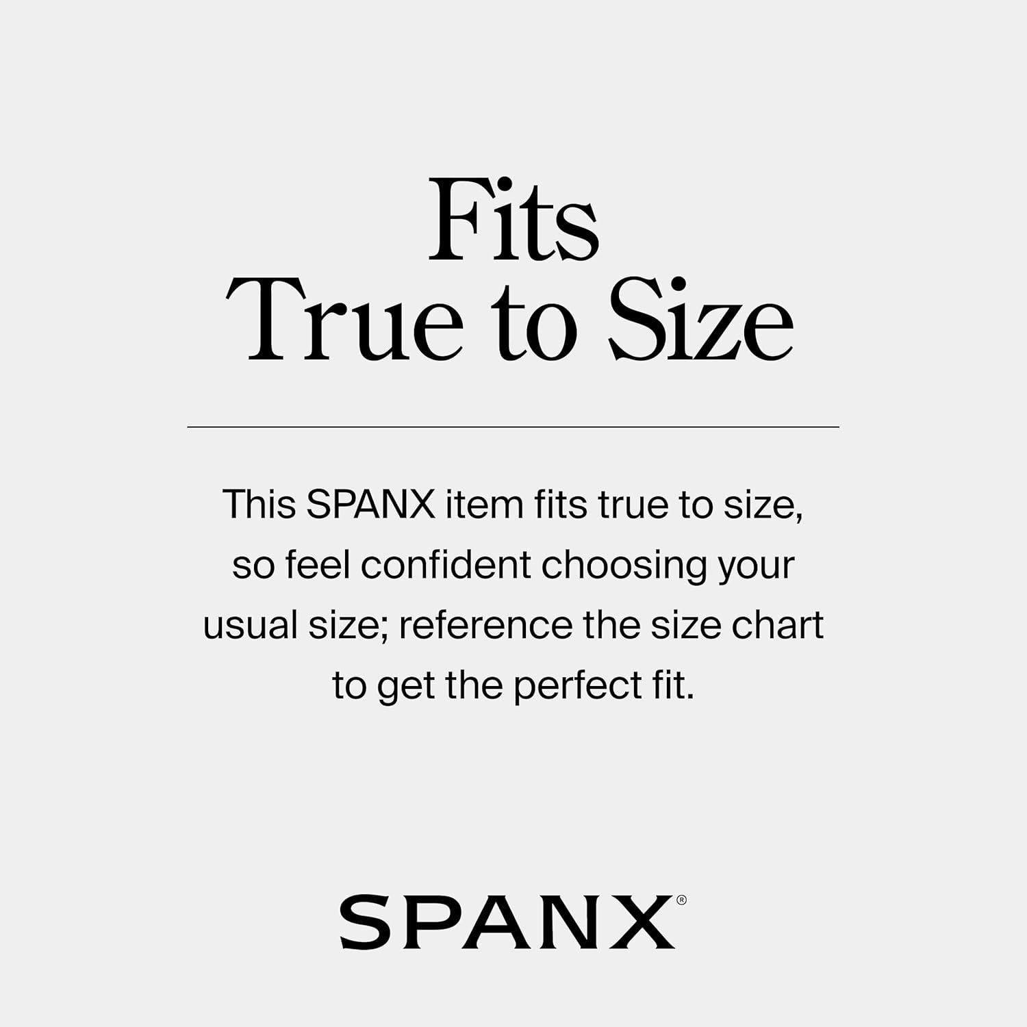 imageSPANX SPANXshape Shaping MidThigh TightEnd Tights Level 3 Shaping Core Control Shapewear Comfortable Shaper DesignVery Black