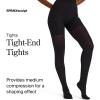 SPANX SPANXshape Shaping Mid-Thigh Tight-End Tights – Level 3 Shaping – Core Control Shapewear – Comfortable Shaper Design(Very Black)