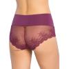 SPANX smooth Undie-tectable Lace Hi-Hipster – Core Control – Comfortable Lace Shapewear Underwear – No Visible Panty Lines(Plum Berry)