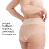 SPANX smooth Undie-tectable Lace Hi-Hipster – Core Control – Comfortable Lace Shapewear Underwear – No Visible Panty Lines(Soft Nude)