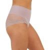 SPANX smooth Undie-tectable Lace Hi-Hipster – Core Control – Comfortable Lace Shapewear Underwear – No Visible Panty Lines(Violet Umber)