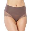 SPANX smooth Undie-tectable Lace Hi-Hipster – Core Control – Comfortable Lace Shapewear Underwear – No Visible Panty Lines(Umber Ash)