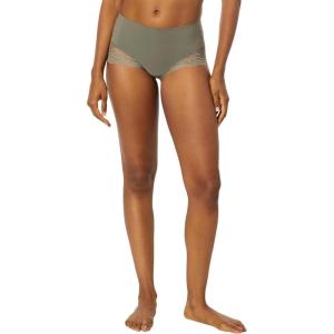 SPANX smooth Undie-tectable Lace Hi-Hipster – Core Control – Comfortable Lace Shapewear Underwear – No Visible Panty Lines(Dusty Olive)