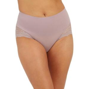 SPANX smooth Undie-tectable Lace Hi-Hipster – Core Control – Comfortable Lace Shapewear Underwear – No Visible Panty Lines(Violet Umber)