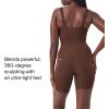 SPANX SPANXsculpt Power Series High-Waisted Mid-Thigh Short – Lightweight, All-Day Comfort – Core Control Shapewear(Chestnut Brown)