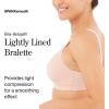 Bra-llelujah!® Lightly Lined Bralette(Vintage Rose)