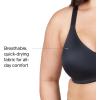 Low Profile Wireless Minimizer Bra(Very Black)